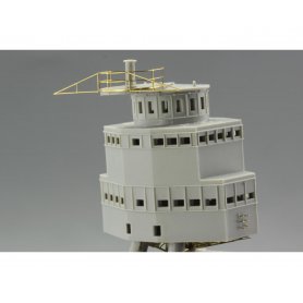 Eduard 1:200 USS Arizona part 4 main top dla Trumpeter 03701