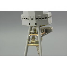 Eduard 1:200 USS Arizona part 4 main top dla Trumpeter 03701