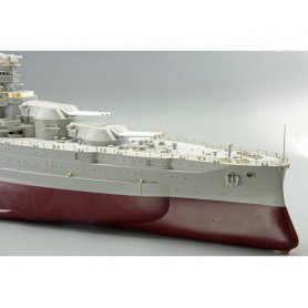 Eduard 1:200 USS Arizona part 5 railings dla Trumpeter 03701