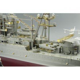 Eduard 1:200 USS Arizona part 5 railings dla Trumpeter 03701