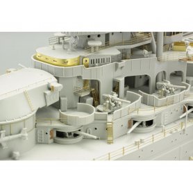 Eduard 1:200 USS Arizona part 6 superstructure dla Trumpeter 03701