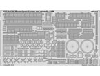 Eduard 1:200 Dźwigi i katapulty do USS Missouri dla Trumpeter 3705 / cz.3