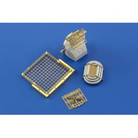 Eduard 1:200 USS Hornet CV-8 part 2 radar antennas dla Merit 62001