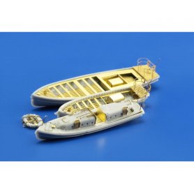 Eduard 1:350 USS CV-5 Yorktown part 1 cranes and life boats dla Merit 65301