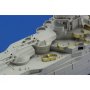 Eduard 1:350 USS Texas pt. 3 superstructure dla Trumpeter 05340