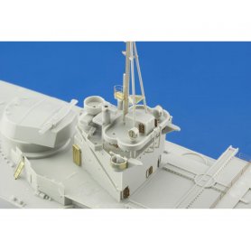 Eduard 1:350 HMS Queen Elizabeth 1943 pt 3 superstructure dla Trumpeter 05324