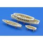 Eduard 1:350 HMS Queen Elizabeth 1943 pt 4 cranes and lifeboats dla Trumpeter 05324