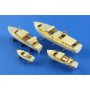 Eduard 1:350 HMS Queen Elizabeth 1943 pt 4 cranes and lifeboats dla Trumpeter 05324