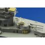HEduard 1:350 MS Queen Elizabeth 1943 pt 5 deck and main batteries dla Trumpeter 05324