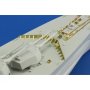 HEduard 1:350 MS Queen Elizabeth 1943 pt 5 deck and main batteries dla Trumpeter 05324