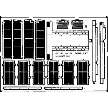 He 111 bomb bay MONOGRAM