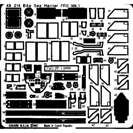 Eduard 1:48 Sea Harrier FRS.1 dla Airfix