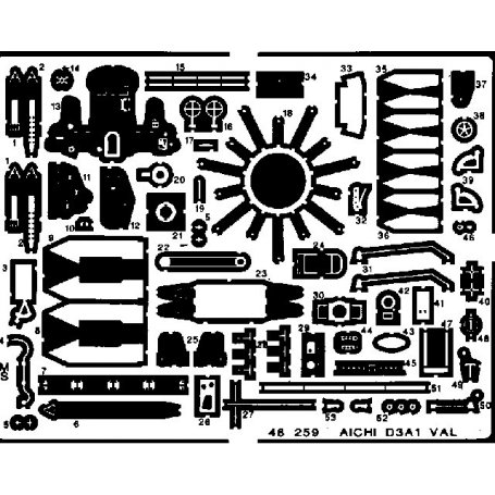 Eduard 1:48 Aichi D3A1 Val HASEGAWA