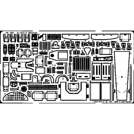 Eduard 1:48 B-25G MONOGRAM