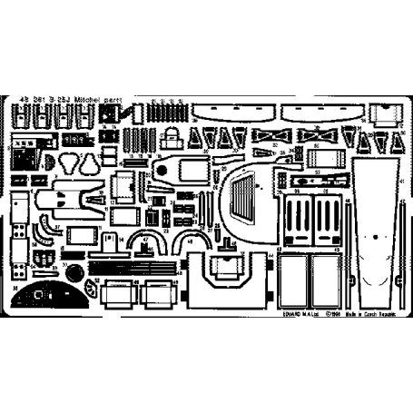 Eduard 1:48 B-25J MONOGRAM