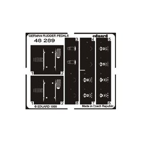 Eduard 1:48 German Rudder Pedals