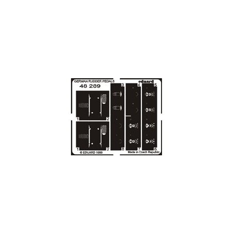 Eduard 1:48 German Rudder Pedals