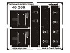 Eduard 1:48 Pedals for German airplanes 