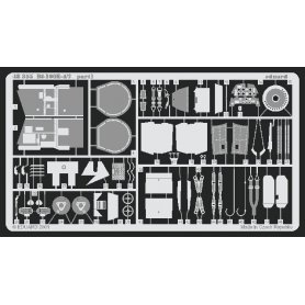 Eduard 1:48 Messerschmitt Bf-109 E-4 / E-7 dla Hasegawa