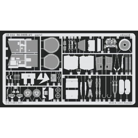 Eduard 1:48 Messerschmitt Bf-109 E-4/7 dla Hasegawa