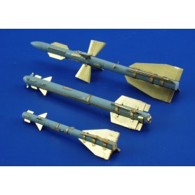 Eduard 1:48 Soviet AA Missile set MiG-29/Su-27 dla Academy