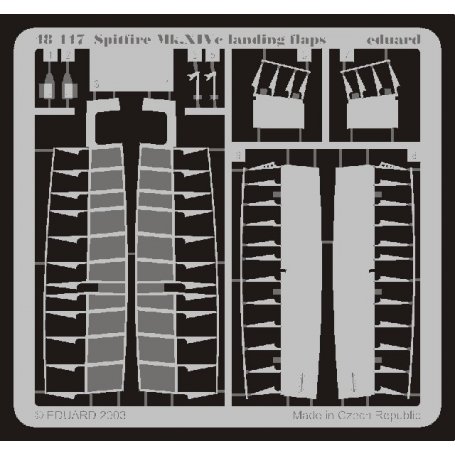 Spitfire Mk.XIVc landing flaps ACADEMY