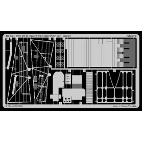 Eduard 1:48 Elementy wnętrza do SM 79II Sparviero dla Trumpeter