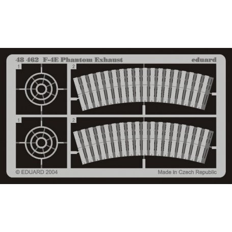 Eduard 1:48 F-4 exhaust dla Hasegawa