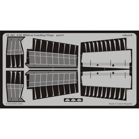 F4F-4 landing flaps TAMIYA