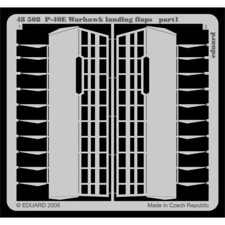 Eduard 1:48 Curtiss P-40E landing flaps dla Hasegawa