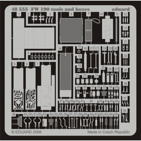 Fw 190A/F tools and boxes