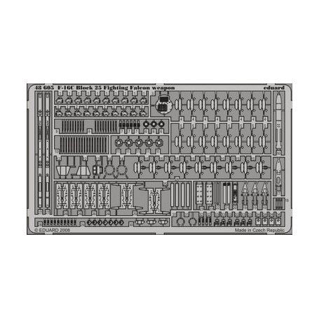 Eduard 1:48 F-16C Block 25 weapon dla Tamiya