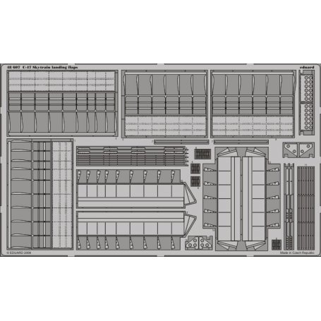 Eduard 1:48 C-47 Skytrain landing flaps dla Trumpeter