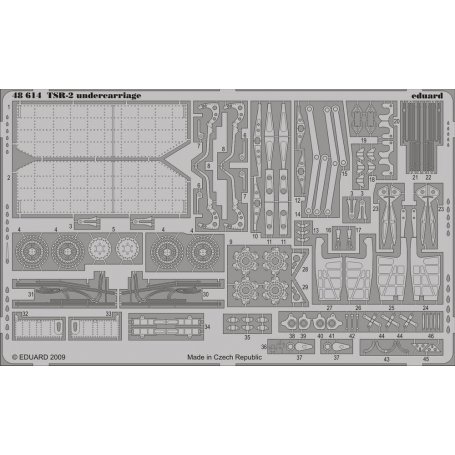 TSR-2 undercarriage AIRFIX