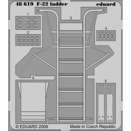 Eduard 1:48 F-22 ladder dla Academy