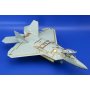 Eduard 1:48 F-22 exterior dla Academy