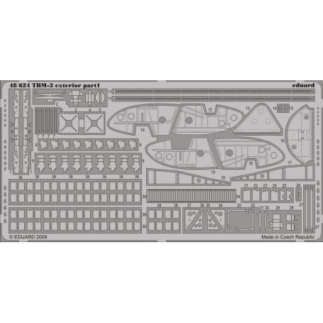 Eduard 1:48 TBM-3 exterior dla Hobby Boss