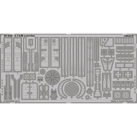 Eduard 1:48 A-7A/B exterior dla Hobby Boss