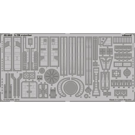 Eduard 1:48 A-7D exterior dla Hobby Boss