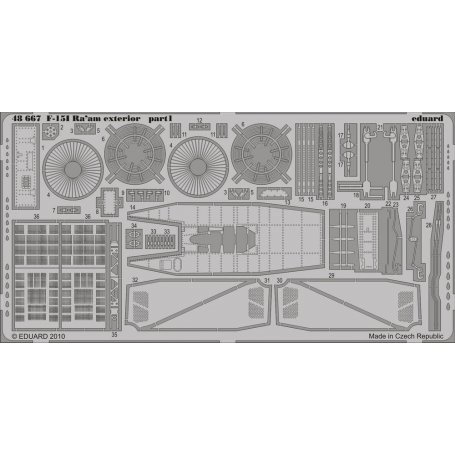 Eduard 1:48 F-15I Ra'aM exterior dla Academy