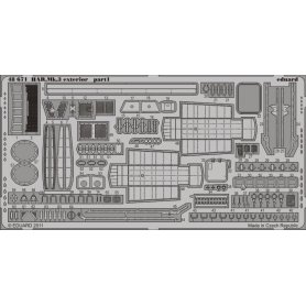 Eduard 1:48 Elementy zewnętrzne do HAR.Mk.3 dla Hasegawa