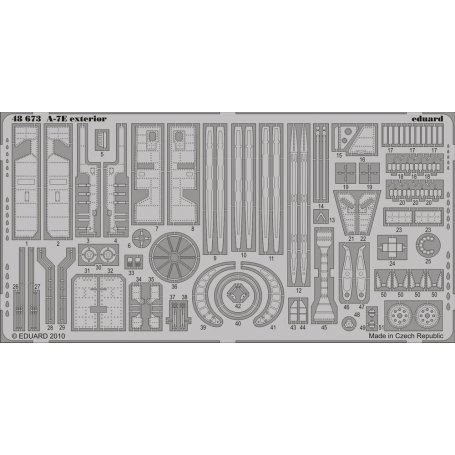 Eduard 1:48 A-7E exterior dla Hobby Boss