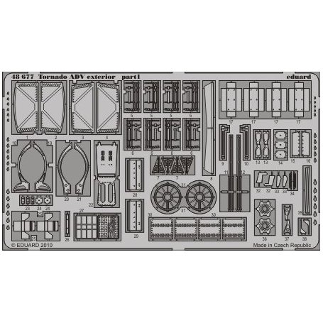 Eduard 1:48 Tornado ADV exterior dla Hobby Boss