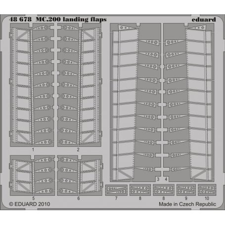 Eduard 1:48 MC 200 landing flaps dla Italeri