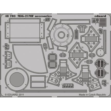 MiG-21MF accessories EDUARD