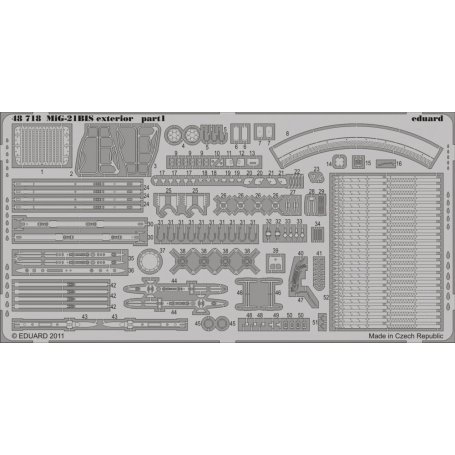 MiG-21BIS exterior EDUARD
