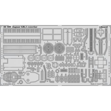 Eduard 1:48 Jaguar GR.1 exterior Kitty Hawk KH 8106