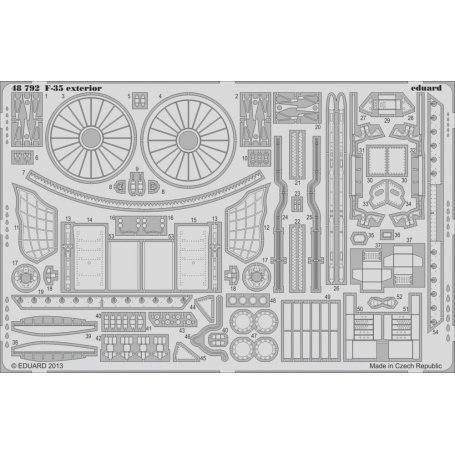 Eduard 1:48 F-35B exterior Kitty Hawk