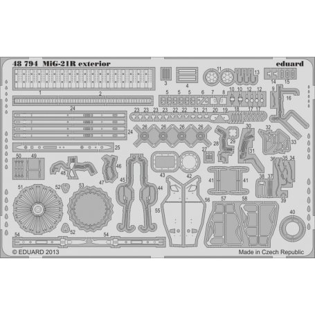 Eduard 1:48 MiG-21R exterior EDUARD