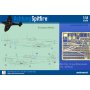 Eduard 1:48 Supermarine Spitfire Mk.IX surface panels dla Eduard